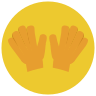 garden gloves icon