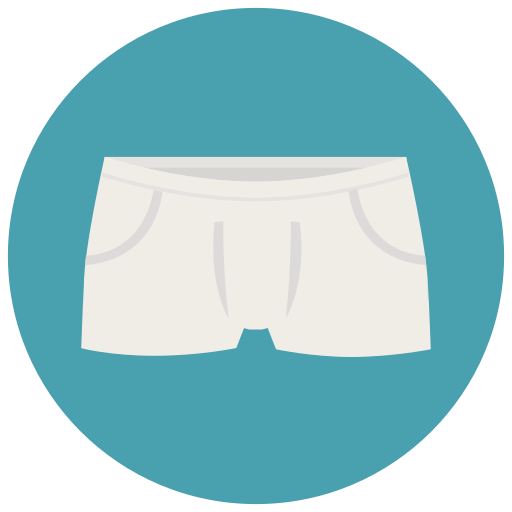 Boxers icon in Infographic Style