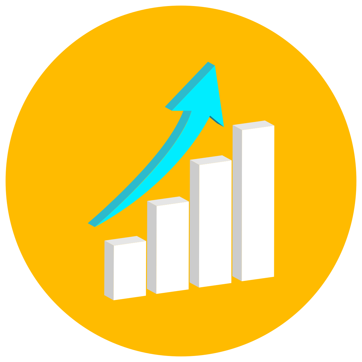 infographic style account 3d icon