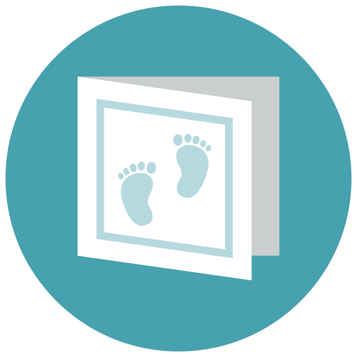 infographic style baby care icon