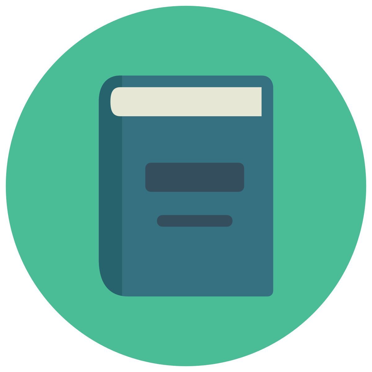 infographic style libro icon