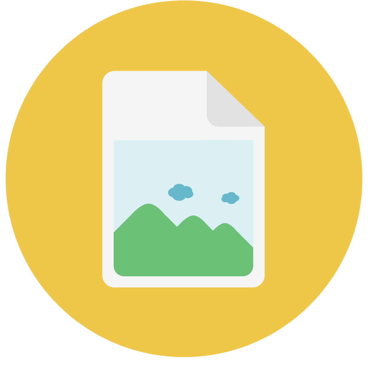 infographic style image file icon