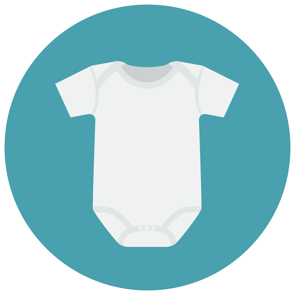 infographic style onesie icon