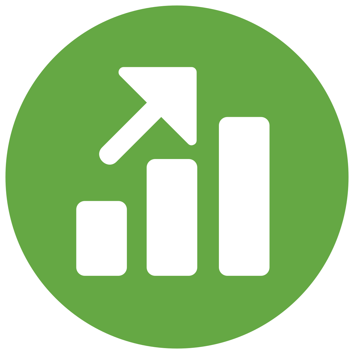 infographic style positive dynamic icon