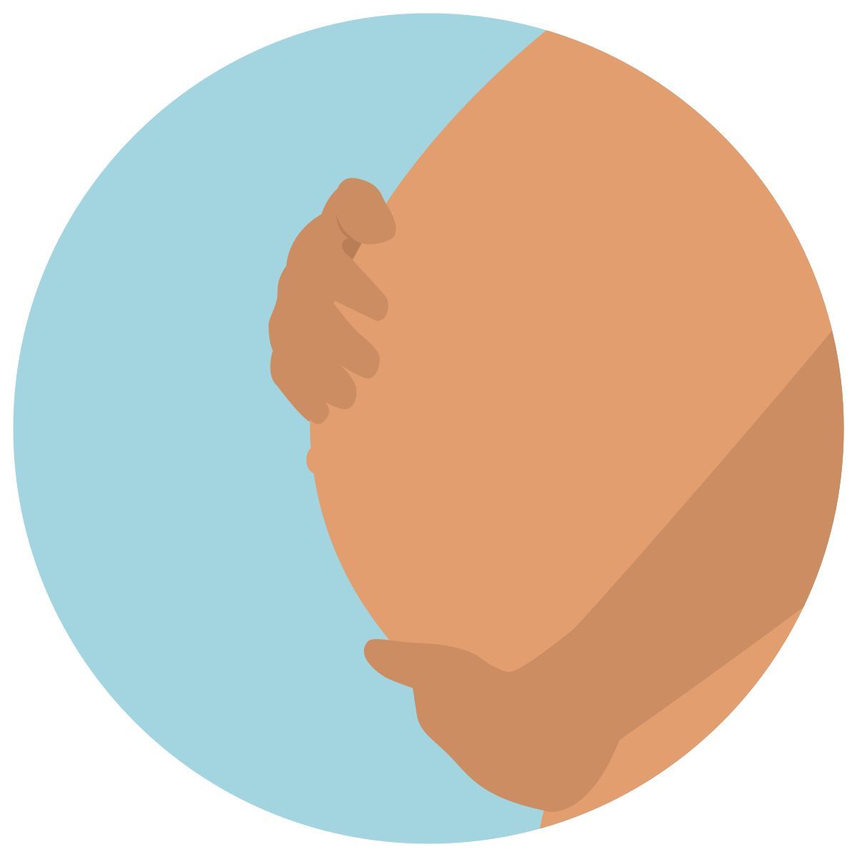 infographic style schwanger icon