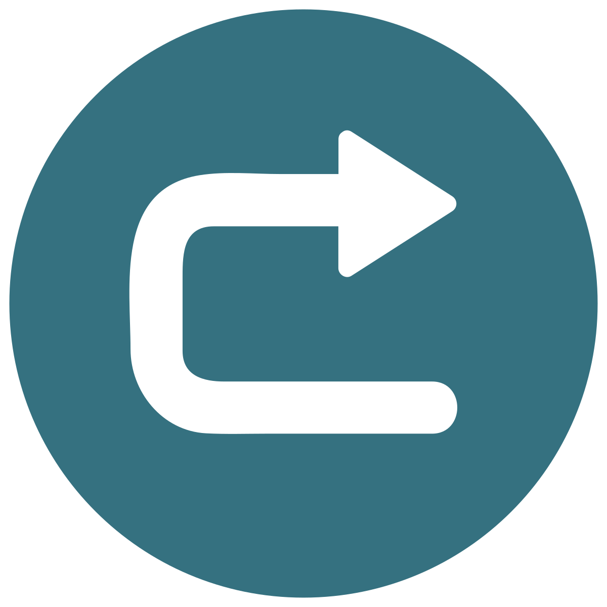 infographic style redo icon