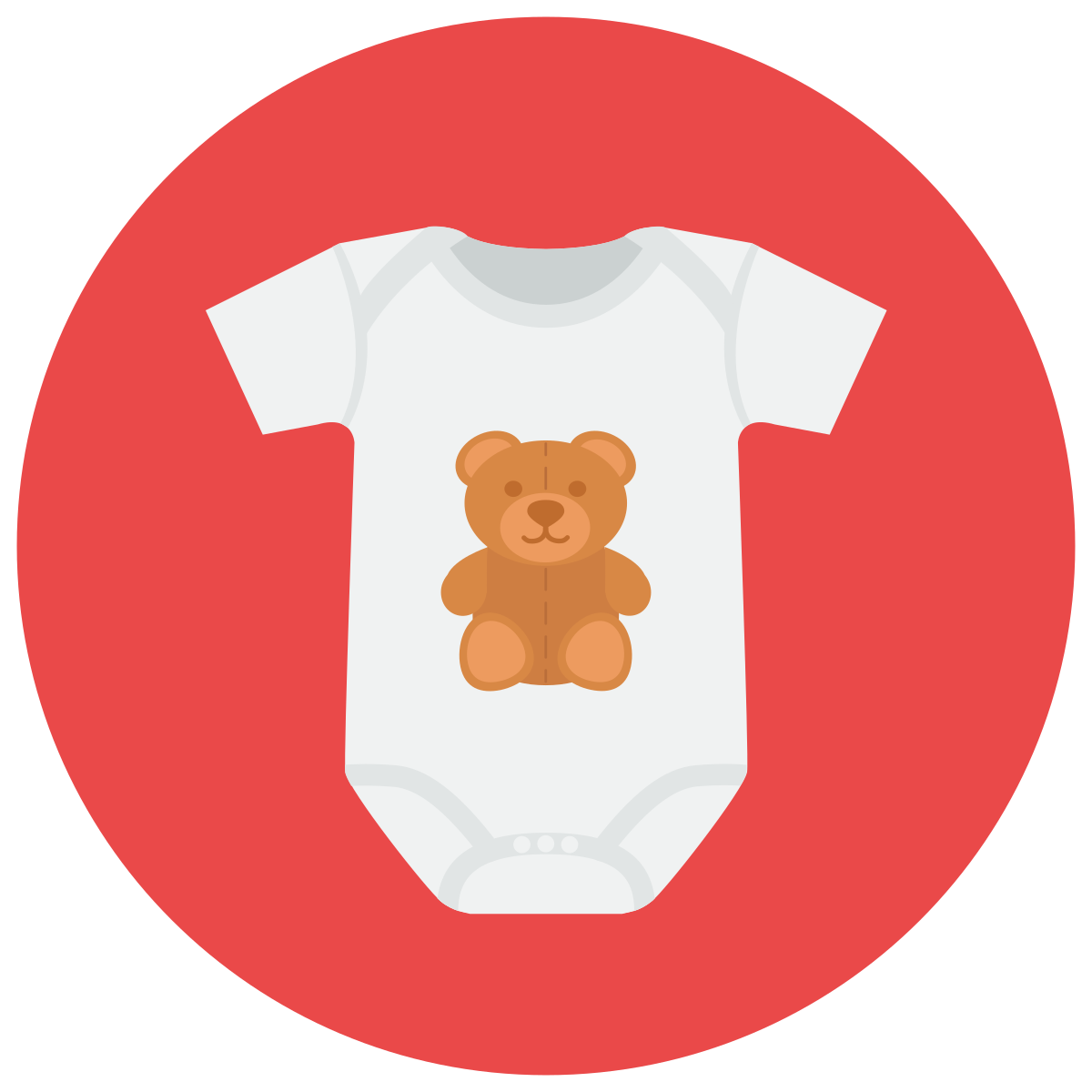 infographic style romper icon