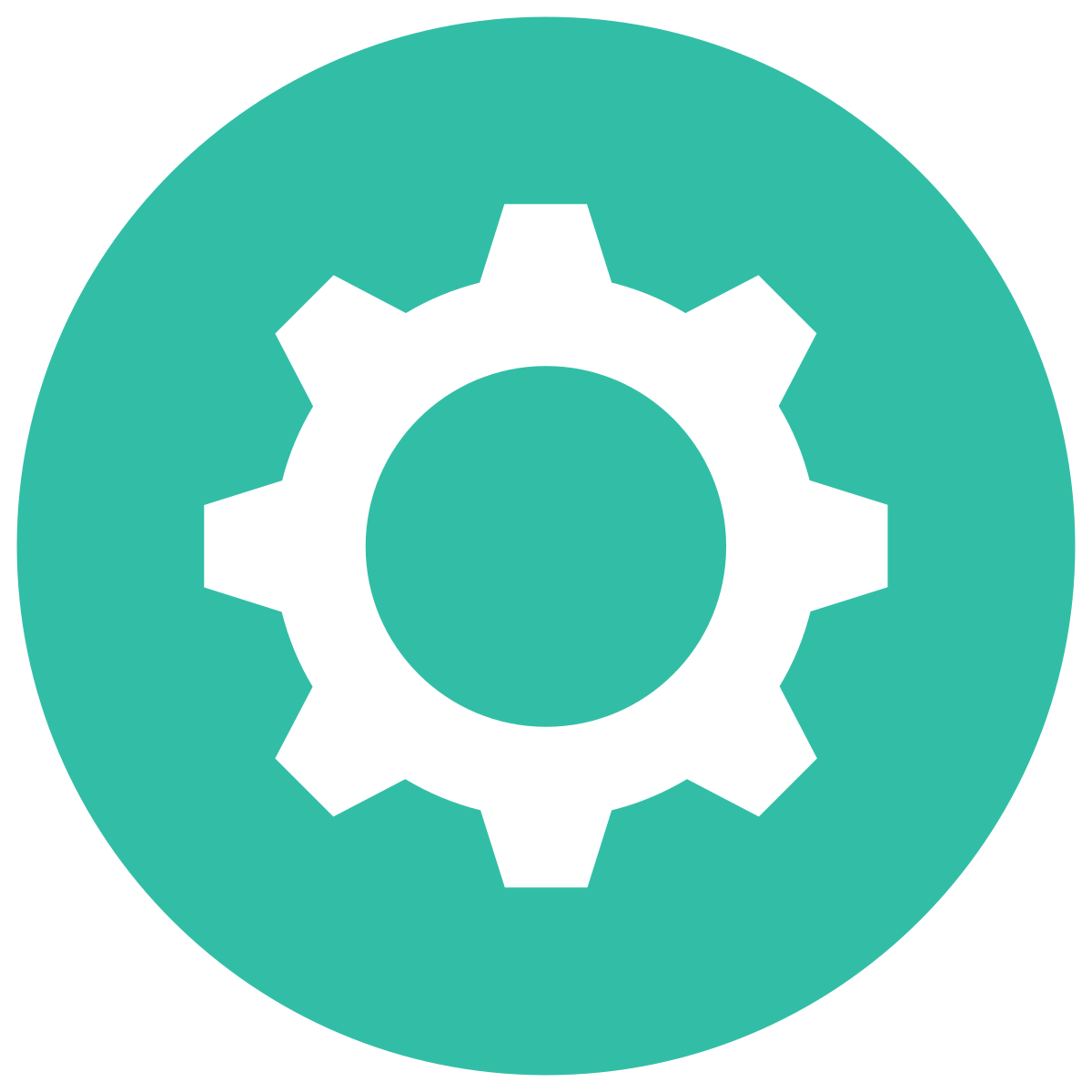 infographic style settings icon