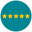 5 estrellas de 5