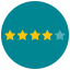 4 estrellas de 5