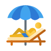 sunbathe
