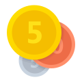 Coins Sticker