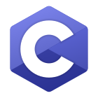 C Programming icon in Windows 11 Color Style