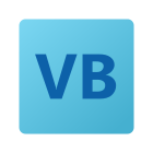 Visual Basic icon in Windows 11 Color Style