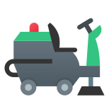 Floor Scrubber icon in Windows 11 Color Style