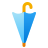 Закрытый зонтик icon