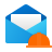 Mail di costruzione aperto icon