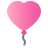 Ballon en coeur icon