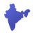 Mappa dell&#39;India icon