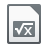 Libre Office Math icon