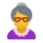 Пожилая женщина icon