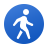 Pedestrians icon