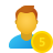 Salaire masculin icon