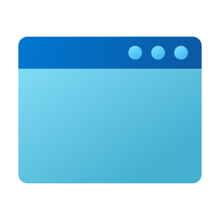 Application Window icon in Windows 11 Color Style