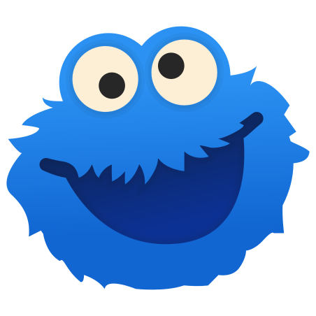 Fluency スタイルでの クッキーモンスター のアイコン