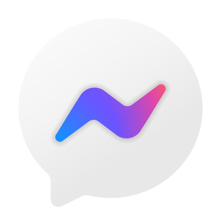 Fluency スタイルでの Facebook Messenger Lite のアイコン