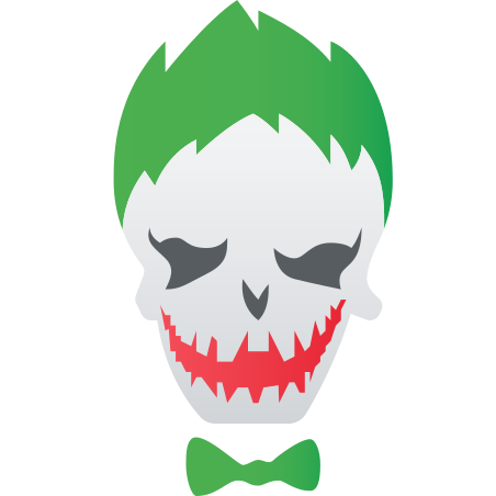Icona Joker Suicide Squad in stile Windows 11 Color