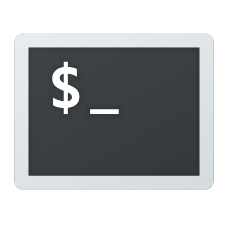Linux Terminal icon in Windows 11 Color Style