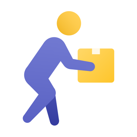 Manual Handling icon in Windows 11 Color Style