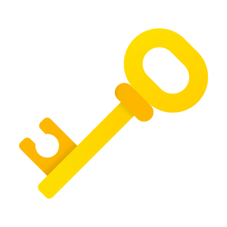 Password Key icon in Windows 11 Color Style