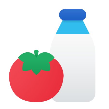 Vegetarian Food icon in Windows 11 Color Style