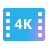 4K Icon