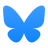 Bluesky Icon