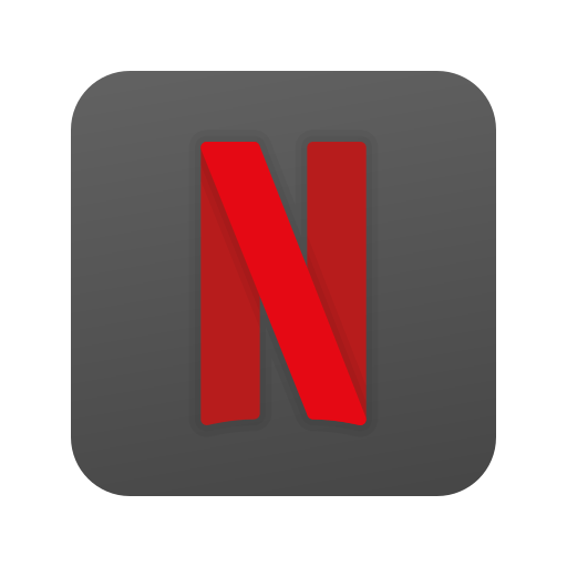 Icono de Aplicación de escritorio de Netflix estilo Windows 11 Color