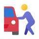 car theft icon