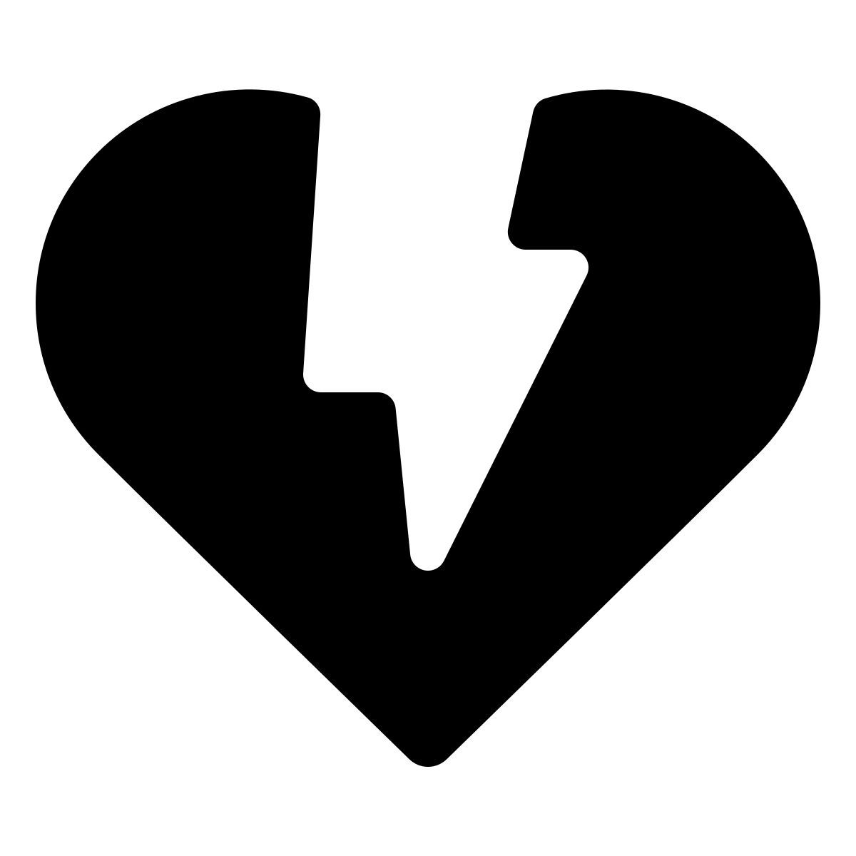 windows 11 filled style 破碎的心 icon