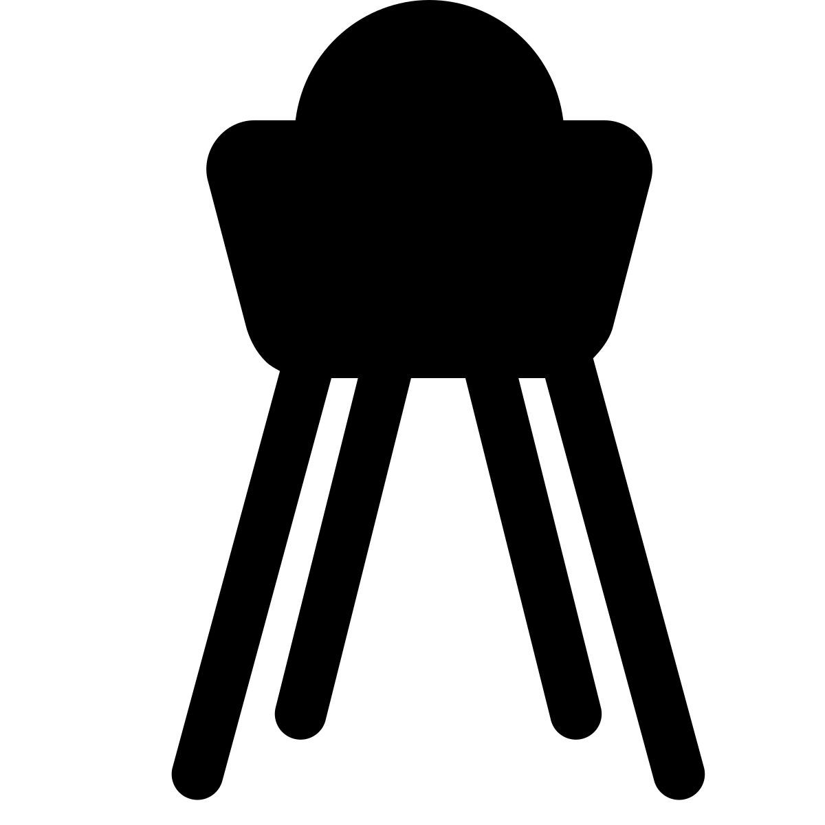 windows 11 filled style silla para niños icon