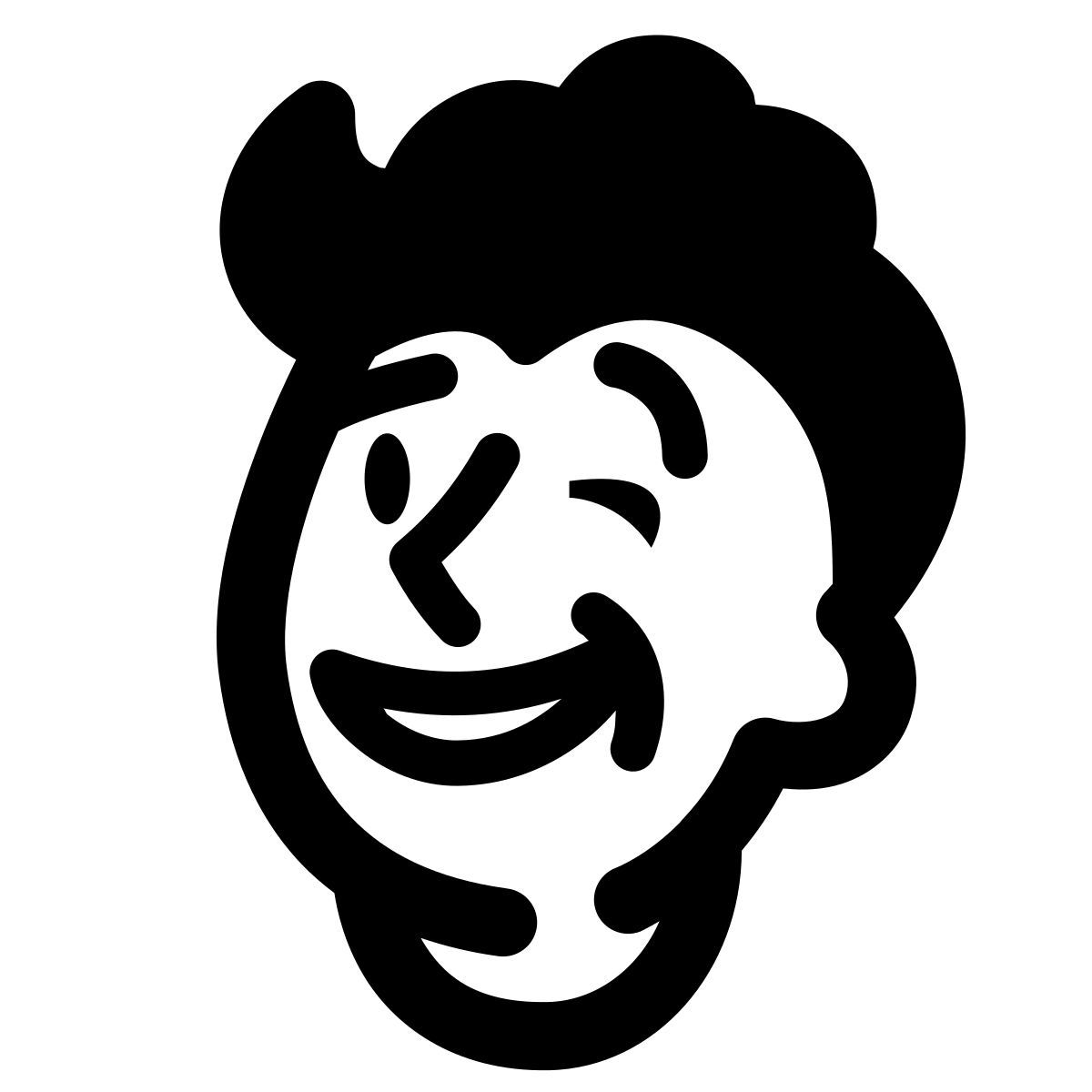 windows 11 filled style  fallout vault boy icon