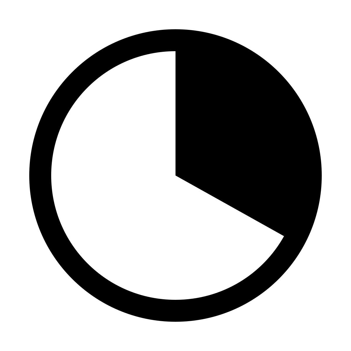 windows 11 filled style 120 degrees icon