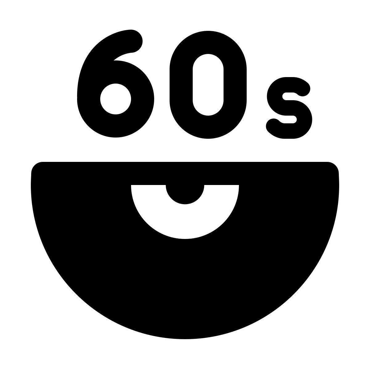 windows 11 filled style música de los 60 icon