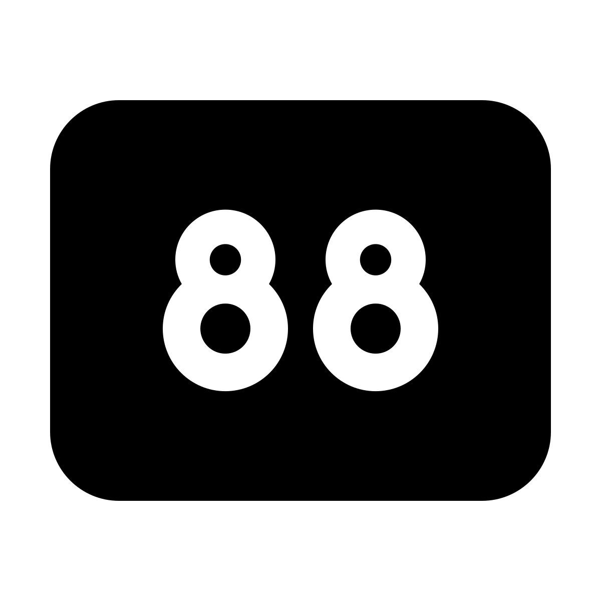 windows 11 filled style 88 icon