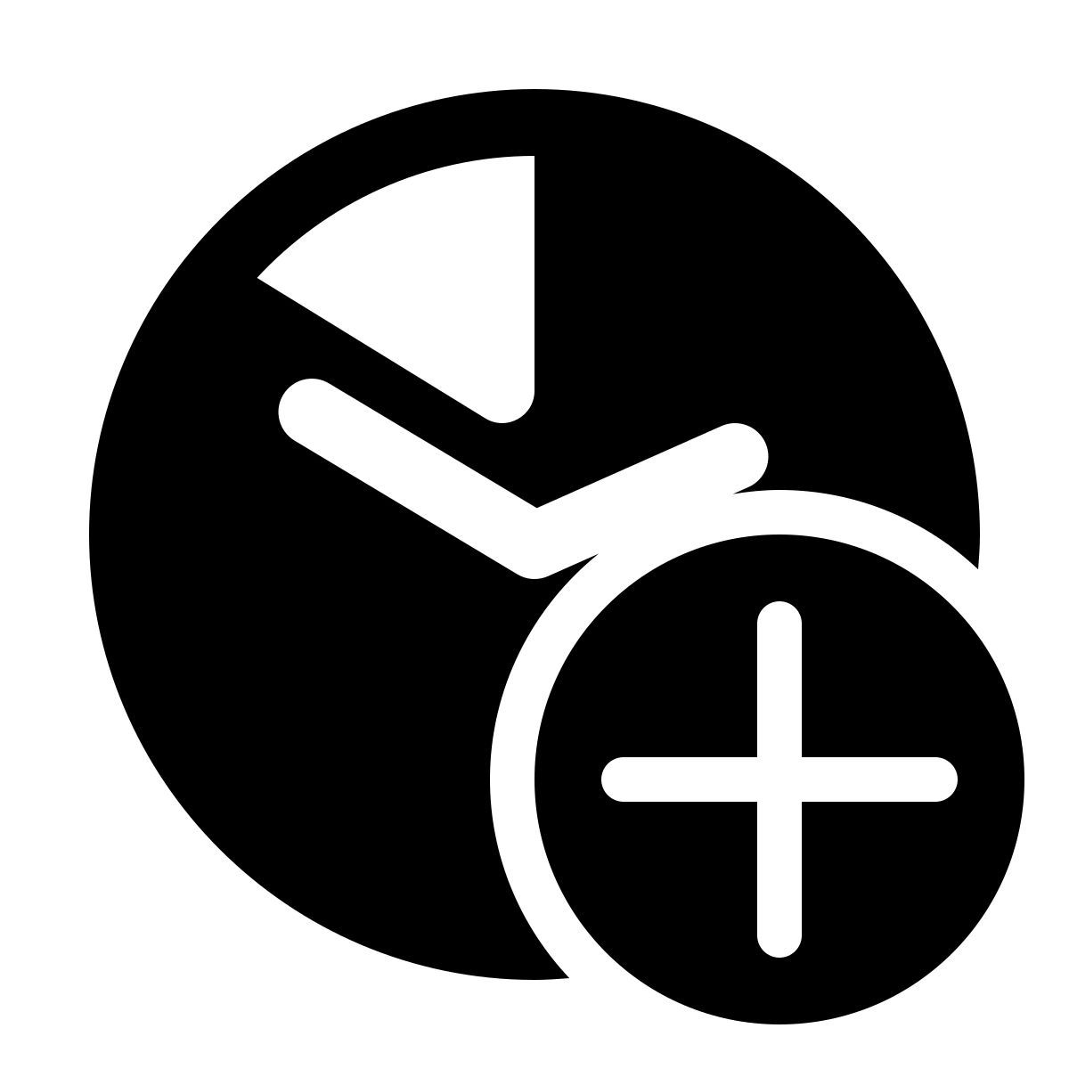 windows 11 filled style 添加时间 icon