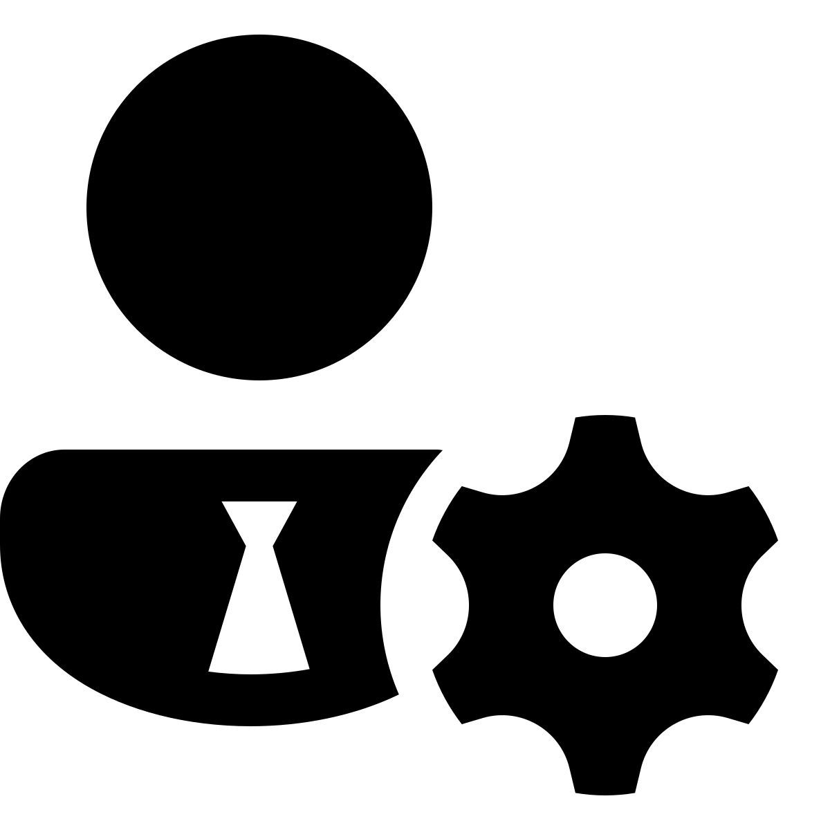 windows 11 filled style 管理员设置男 icon