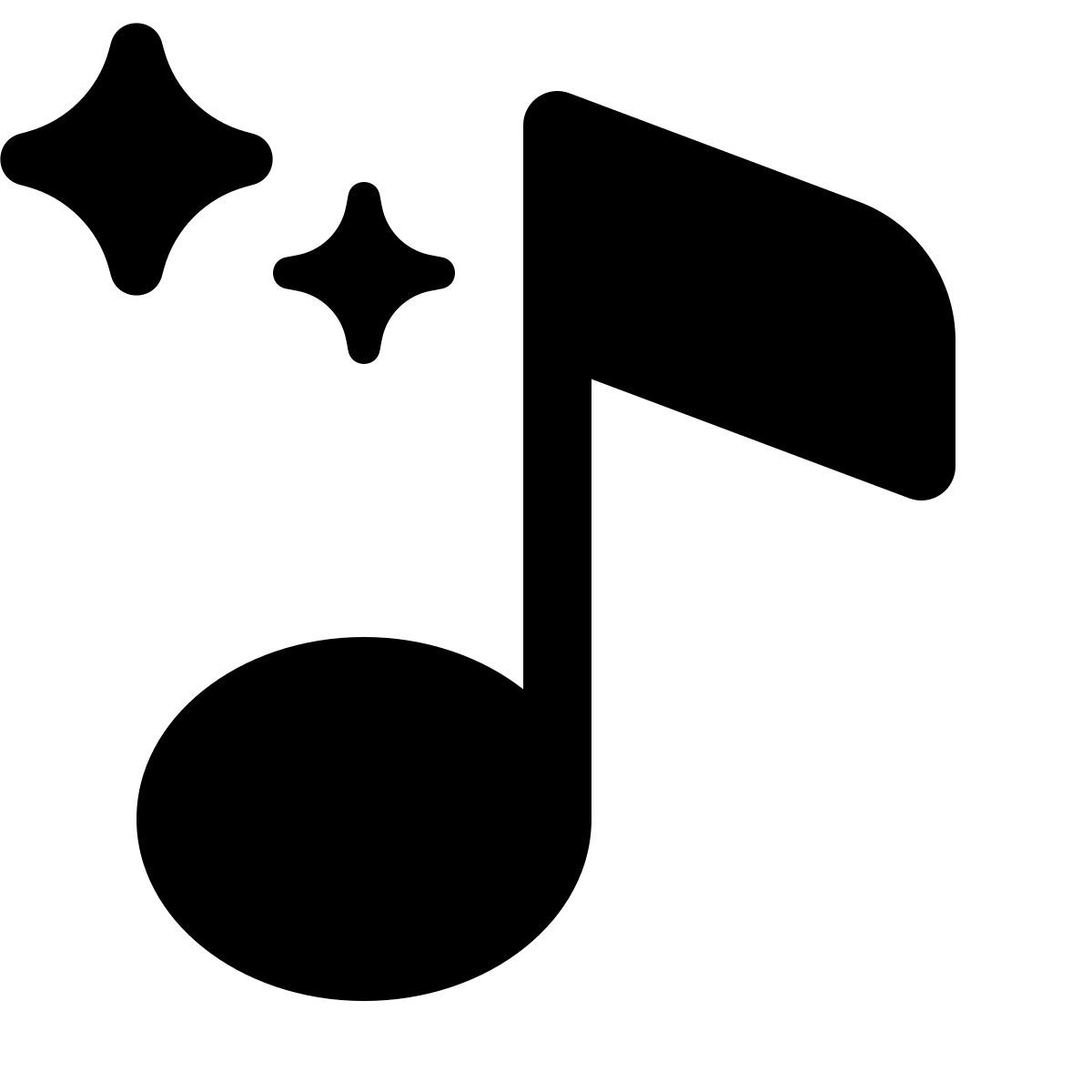 windows 11 filled style música generada por ia icon