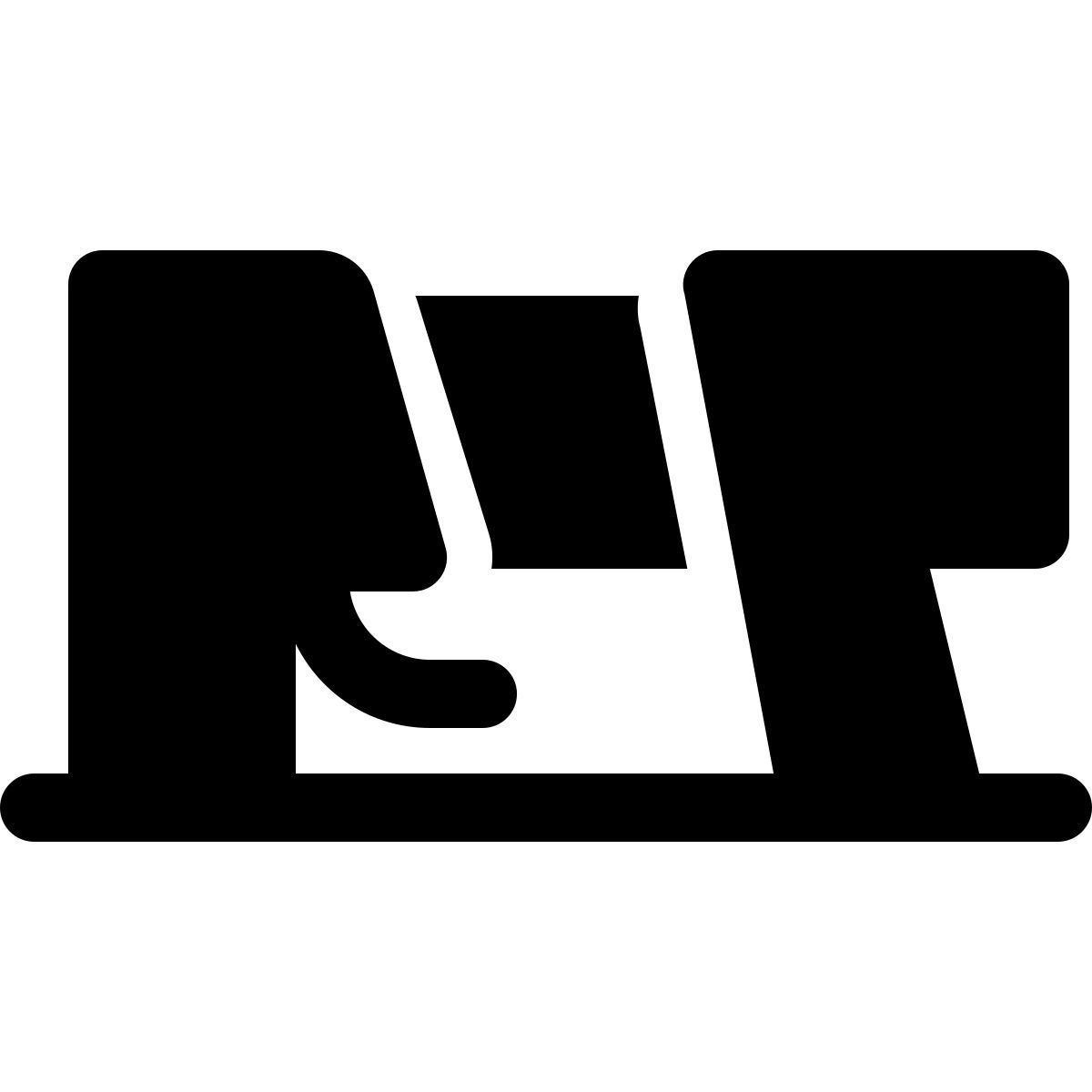 windows 11 filled style 空气钉枪 icon