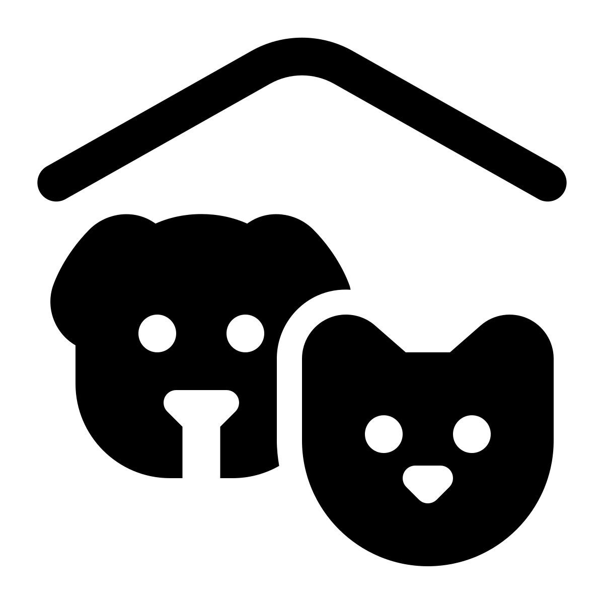 windows 11 filled style 动物收容所 icon